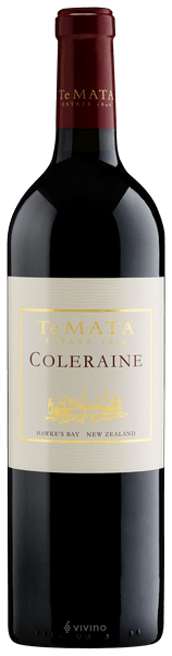 Te Mata Estate Coleraine ( Limited ) - Wines of NZ