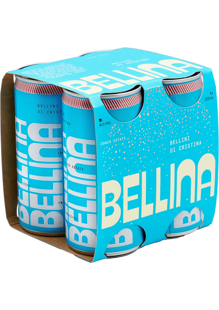 Zonzo Bellina Di Cristina - Peach Spritz (200ml Cans - 16pk)