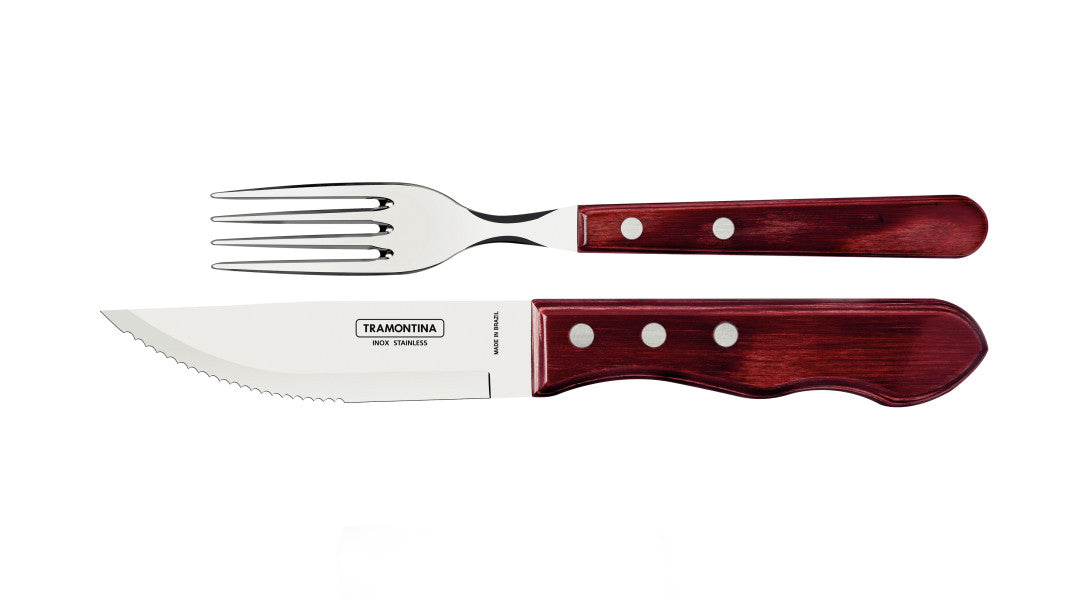 Tramontina Churrasco Jumbo Steak Cutlery 12 Piece Set