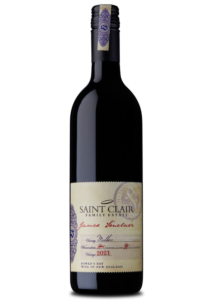 Saint Clair James Sinclair Malbec 2021