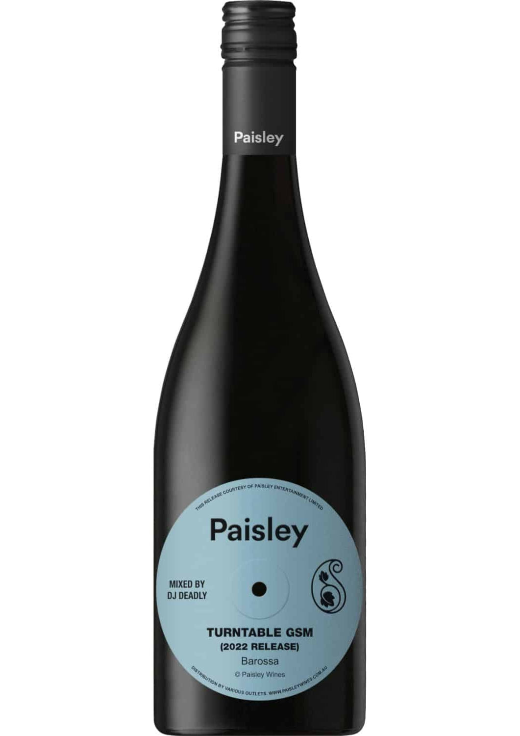 Paisley Wines Turntable Barossa GSM 2022 – Wines of NZ