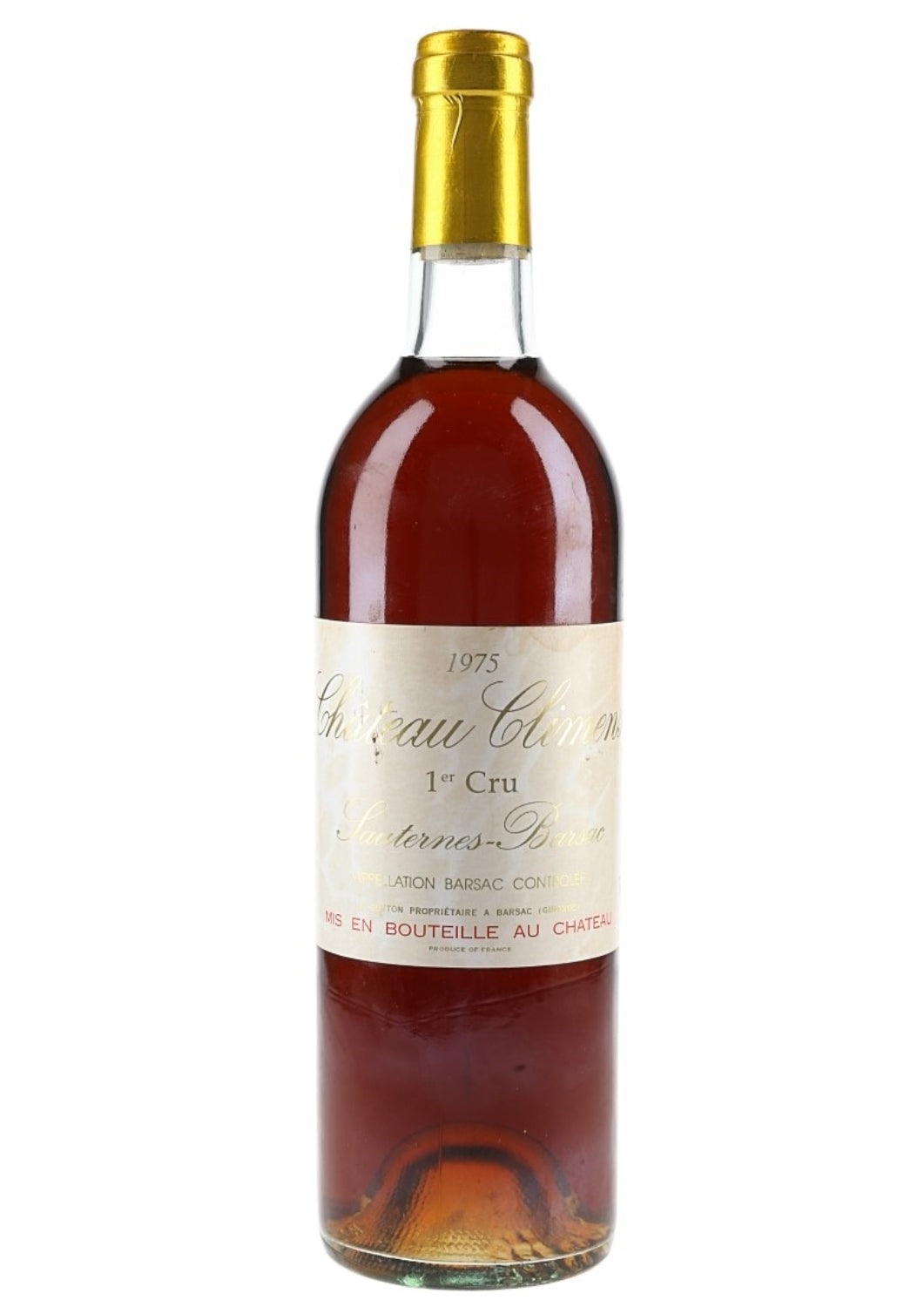 Château Climens 1er Cru Barsac 1975