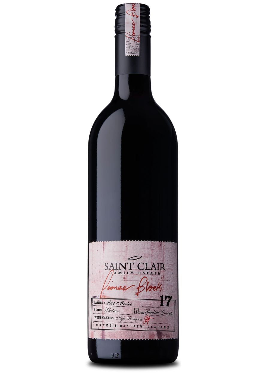 Saint Clair Pioneer Block 17 Plateau Merlot 2021