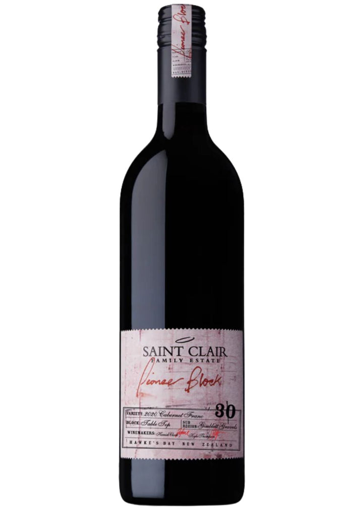 Saint Clair Pioneer Block 30 Table Top Cabernet Franc 2020
