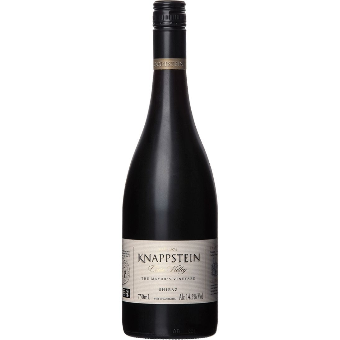 Knappstein Mayor’s Vineyard Shiraz 2021