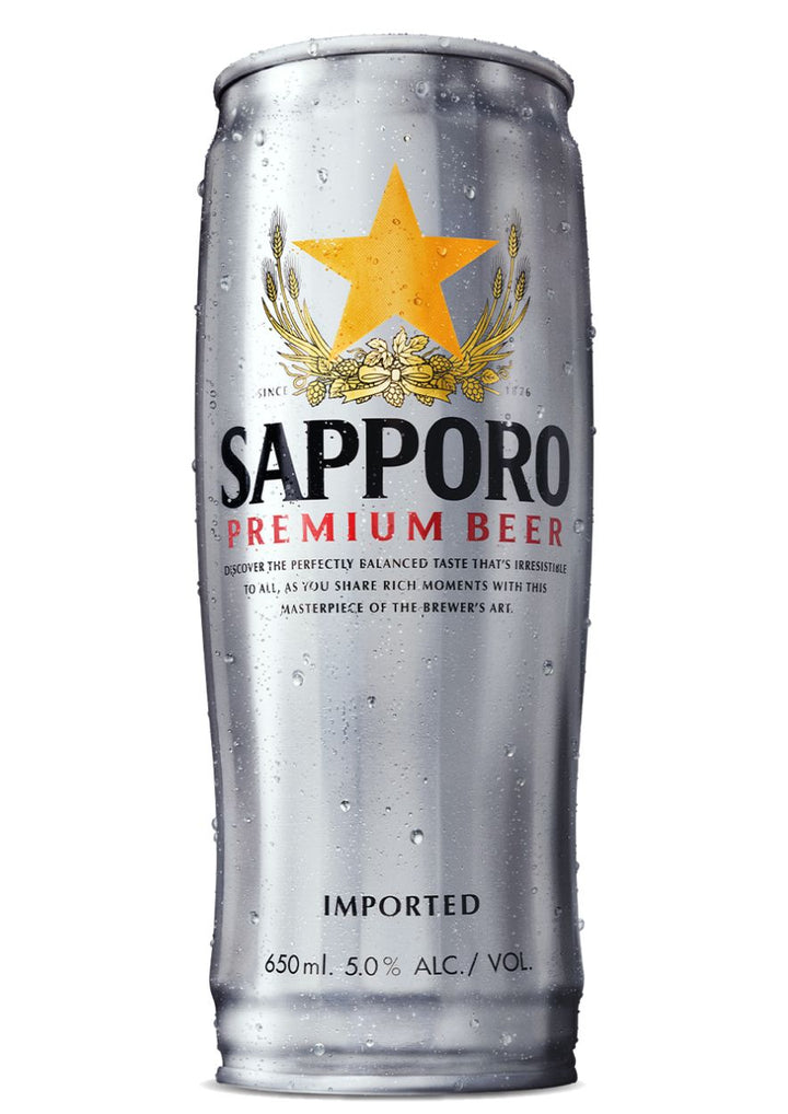 Sapporo	Premium Beer 650ml Cans