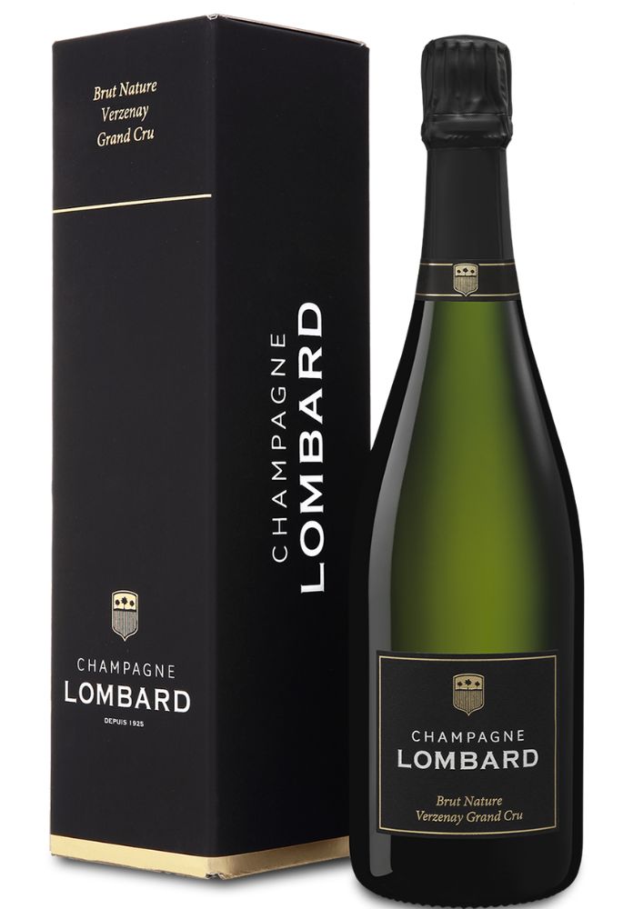 Champagne Lombard Brut Nature Verzenay Grand Cru • GIFT BOX