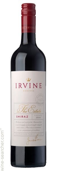 Irvine Estate Eden Valley Shiraz 2018 - Wines of NZ